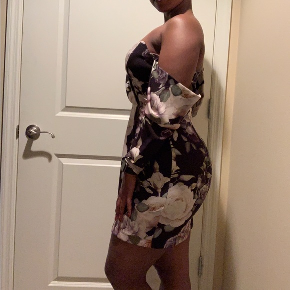 Floral mini dress - Picture 3 of 3
